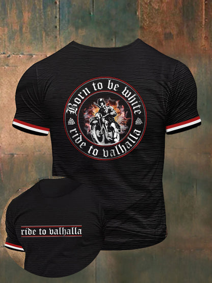 Men's Viking Printed Short Sleeve T-Shirt