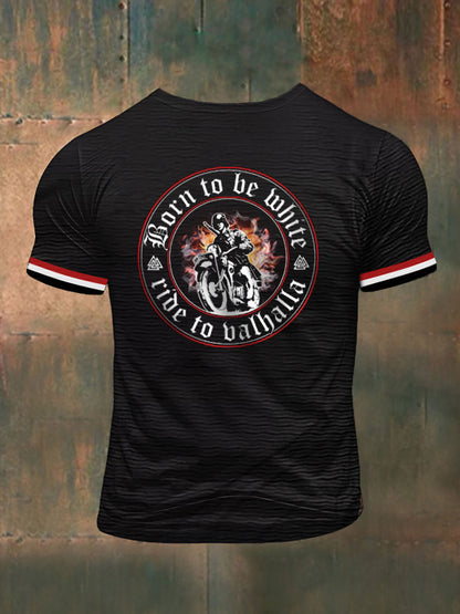 Men's Viking Printed Short Sleeve T-Shirt