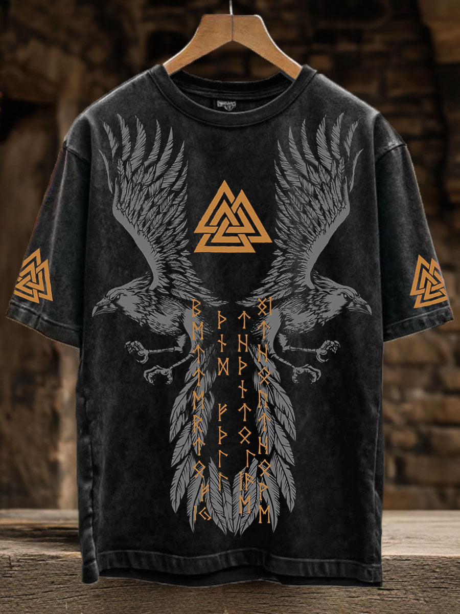 Men's Viking Inspir Printed Short Sleeve T-Shirt