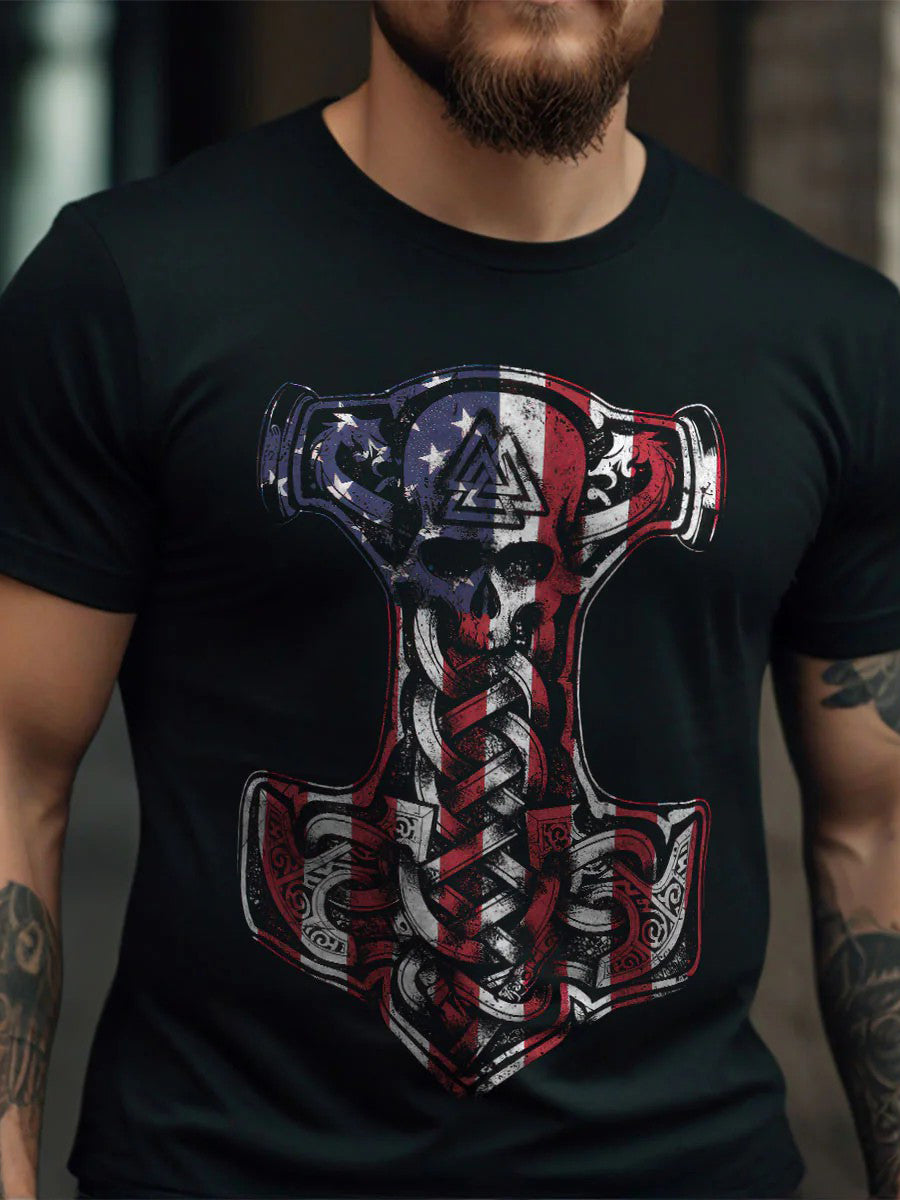 Men's Viking Hammer Short-sleeved T-shirt