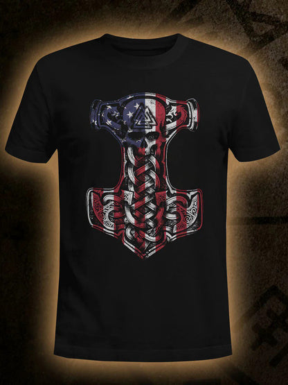 Men's Viking Hammer Short-sleeved T-shirt