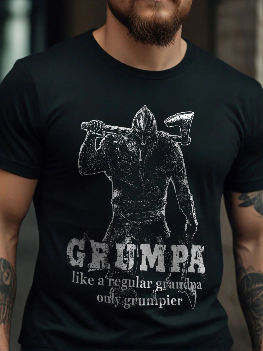 Men's Viking Grumpa Short-sleeved T-shirt