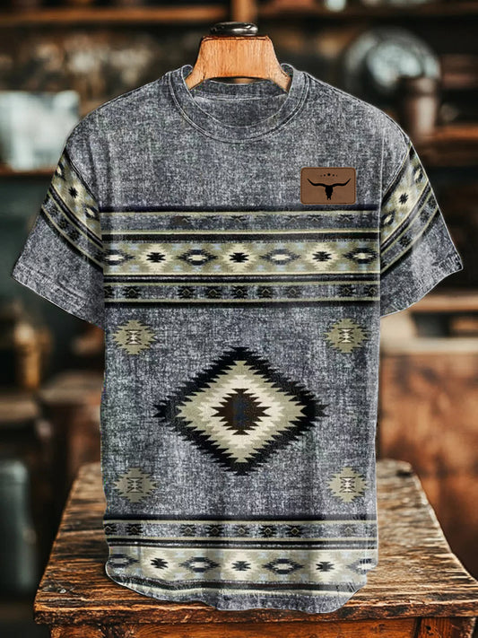 Unisex western style T-shirt