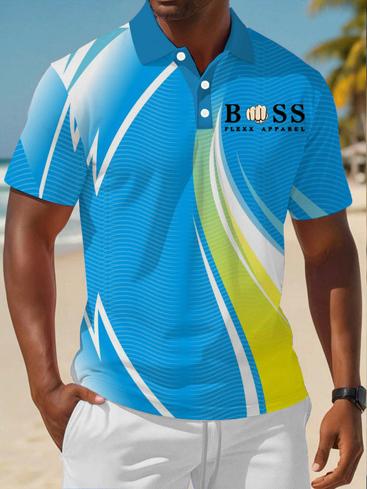 Men's Casual Business Short Sleeve Shirt