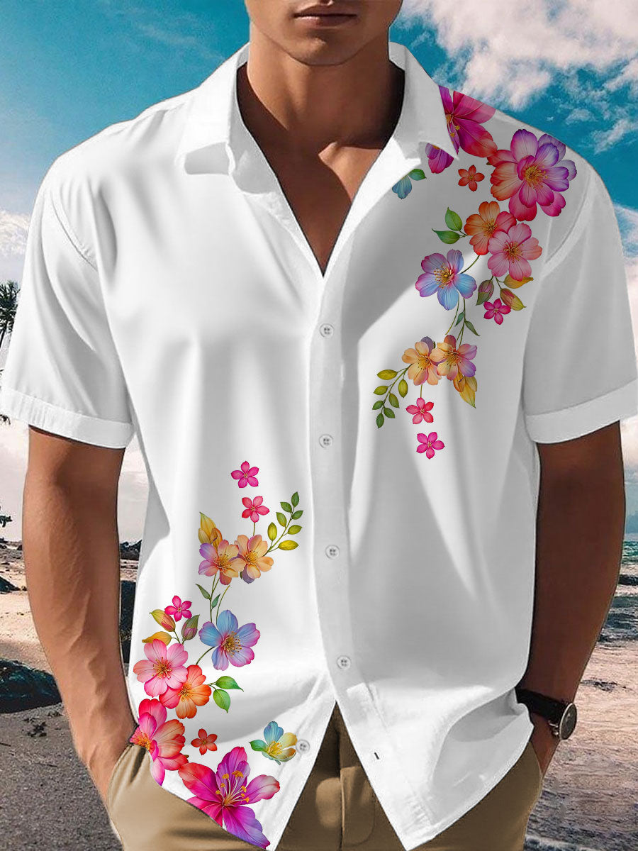 Men's Floral Casual Shirt