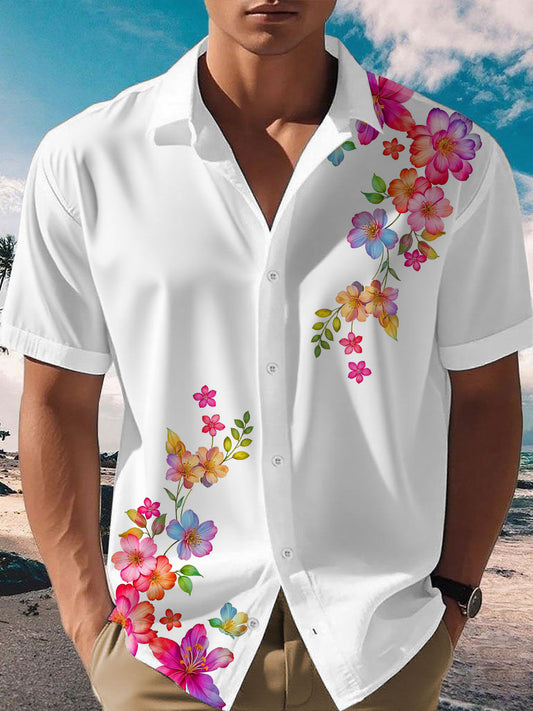 Men's Floral Casual Shirt