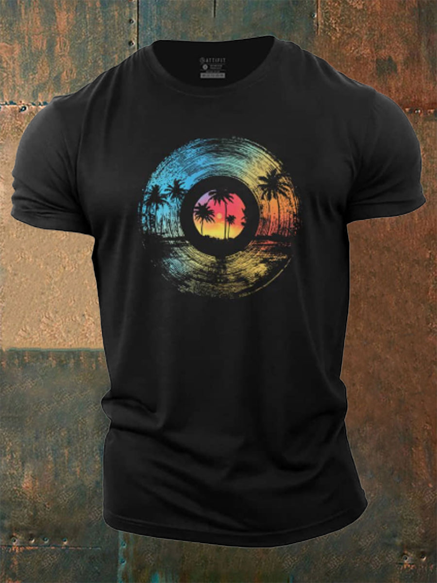 Men's Seaside Records Cotton T-Shirt