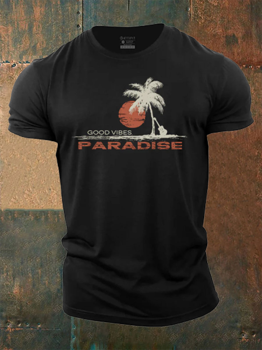 Men's Good Vibes Cotton T-shirt