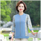 New Loose Print 3/4 Sleeve Shirt