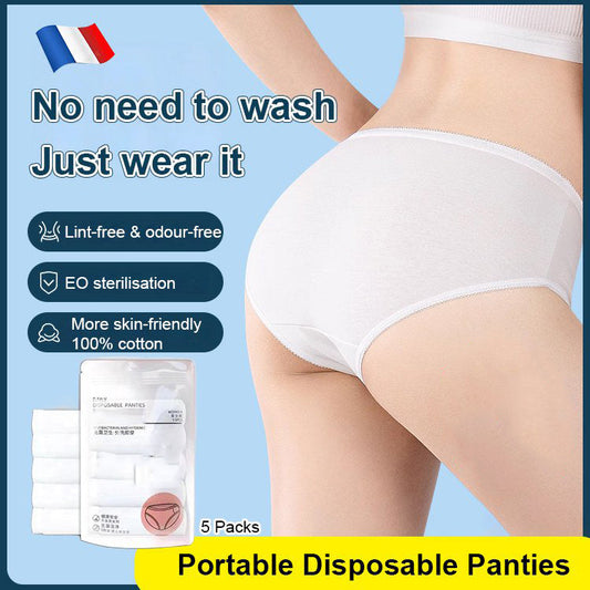 [Multiple Sizes Available] Daily Disposable Panties