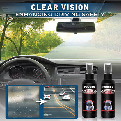 Car Glass Oil Film Remover Spray