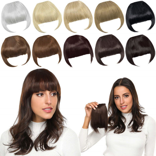 2023 new hot sale 50% off-Seamless 3D Clip-In Bangs Hair Extensions