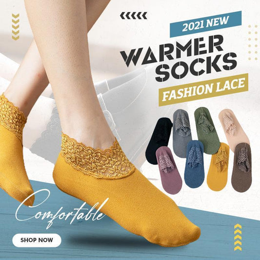 New Fashion Lace Warmer Socks