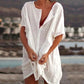 Women's Summer Cotton Casual Loose Short sleeve shirt