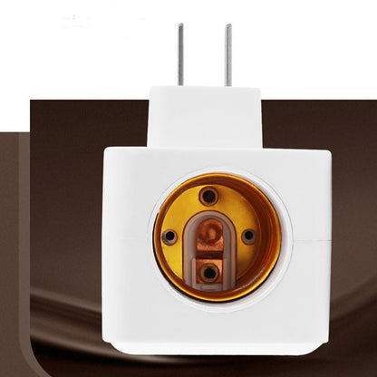 Infrared wall plug-in human sensing lamp holder