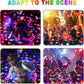 🎅New Year Hot Sale🎄Colorful Rotating Disco Ball Light