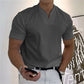 Men's Gentlemans Business Short Sleeve Fitness T-shirt