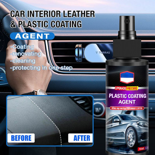 🔥🚗Hot - Car Interior Leather and Plastic Coating Agent