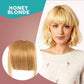 2023 new hot sale 50% off-Seamless 3D Clip-In Bangs Hair Extensions