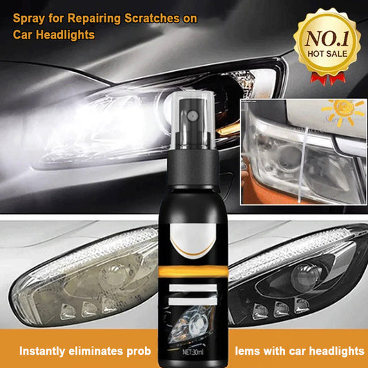 Best Gift - Spray for Repairing Scratches on Car Headlights