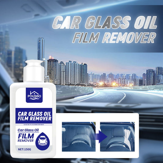 🚗Car Glass Oil Film Remover 🔥Buy more save more