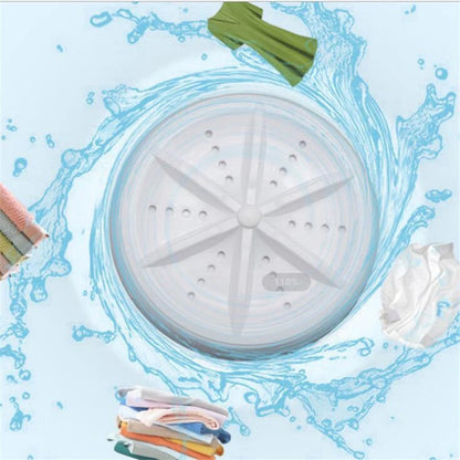 Portable ultrasonic washing machines（Suitable for bowls, clothes, glasses, fruits, vegetables and tea sets）