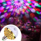🎅New Year Hot Sale🎄Colorful Rotating Disco Ball Light