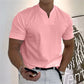 Men's Gentlemans Business Short Sleeve Fitness T-shirt