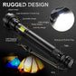 🔦LED Rechargeable Tactical Laser Flashlight 90000 High Lumens