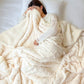 Thickened Cashmere Throw Blanket