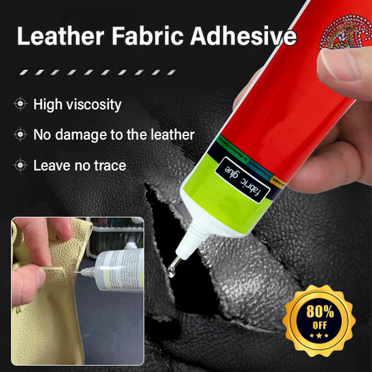 Leather fabric adhesive
