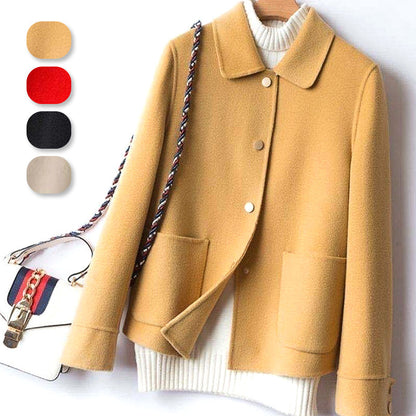 [ideal gift] Women's Sweet Double-Faced Woolen Jacket