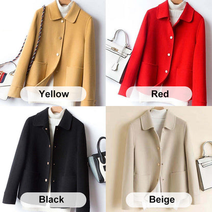 [ideal gift] Women's Sweet Double-Faced Woolen Jacket