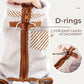 Winter Cozy Dog Coat with D-rings