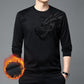 Men's Thickened Warm Round Neck Pullover Sweatshirt（Great Sale⛄BUY 2 FREE SHIPPING）