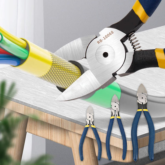 Multi-Functional Bias-Cutting Pliers For Metal Wire & Circuit Boards
